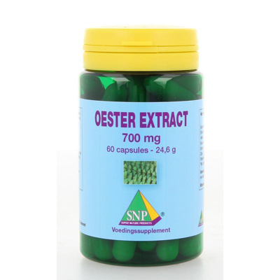 Afbeelding van Snp Oester Extract 700 Mg, 60 capsules