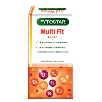 Afbeelding van Fytostar Multi Fit All In One (60 Tabletten)