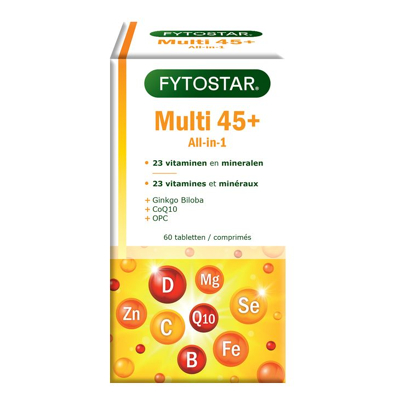Afbeelding van Fytostar Multi 45+ Multivitamine, 60 tabletten