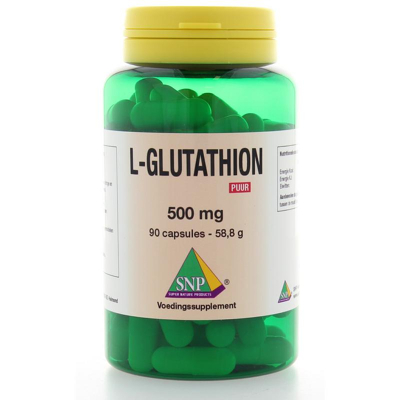 Afbeelding van SNP L Glutathion 500 mg puur 90 capsules