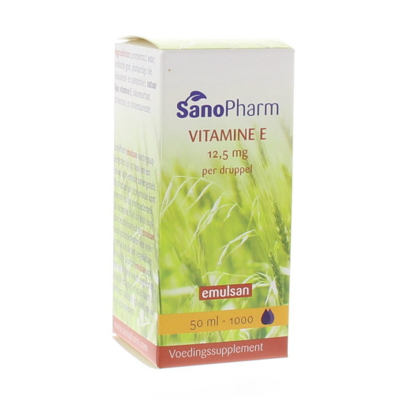 Afbeelding van Sanopharm Vitamine E Emulsan, 50 ml