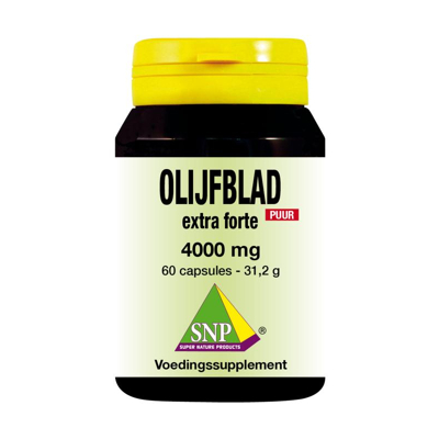 Afbeelding van SNP Olijfblad extract extra forte puur 60 capsules