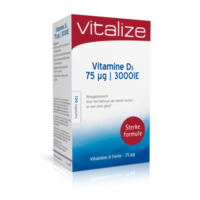 Afbeelding van Vitalize Vitamine D Forte 120ca