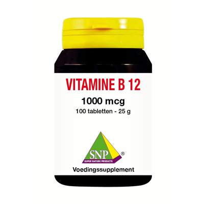 Afbeelding van Snp Vitamine B12 1000 Mcg, 100 tabletten