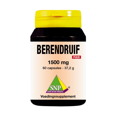 Afbeelding van Snp Berendruif 1500 Mg Puur, 60 capsules