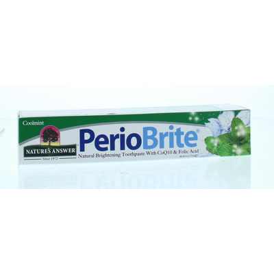 Afbeelding van Natures Answer Periobrite natuurlijke tandpasta 22 kruiden 113 g