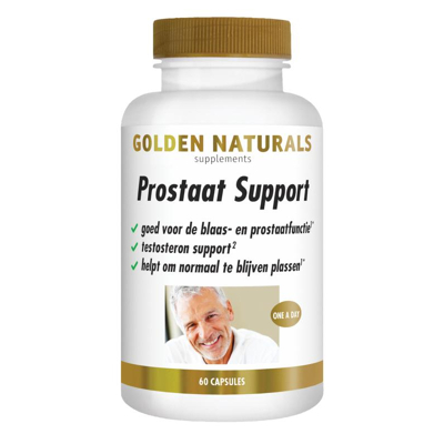 Afbeelding van Golden Naturals Prostaat Formule Capsules 60VCP