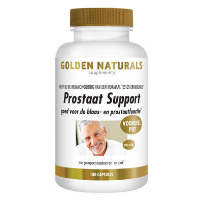 Afbeelding van Golden Naturals Prostaat Support 180ca