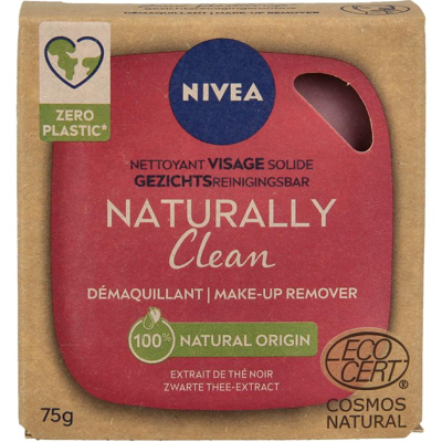 Afbeelding van Nivea Naturally Clean Make Up Remover Reinigingsbar 75GR