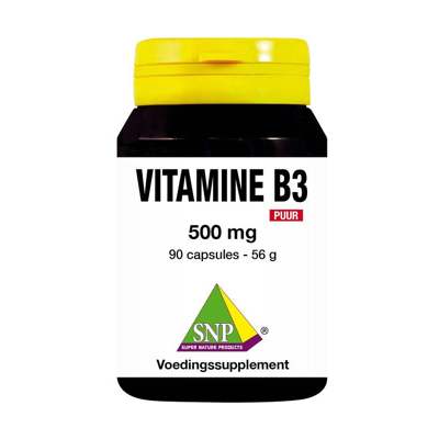 Afbeelding van Snp Vitamine B3 500 Mg Puur 90ca