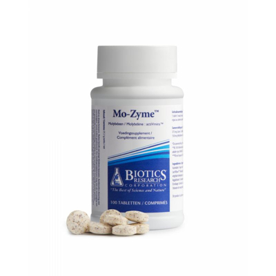 Afbeelding van Biotics Mo Zyme Tabletten 100TB