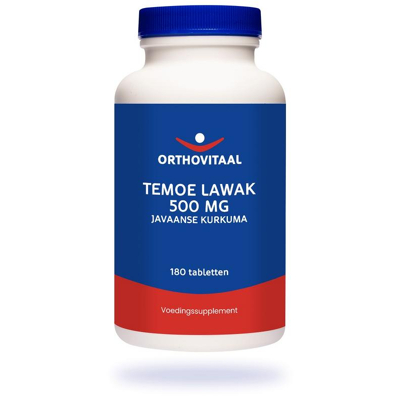 Afbeelding van Orthovitaal Temoe Lawak 500 mg Tabletten