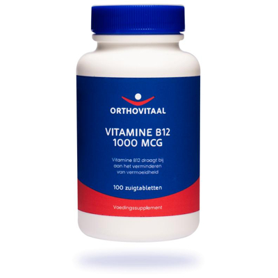 Afbeelding van Orthovitaal Vitamine B12 1000 Mcg Zuigtabletten