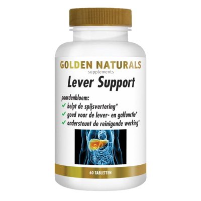 Afbeelding van Golden Naturals Lever Support Tabletten 60VTB