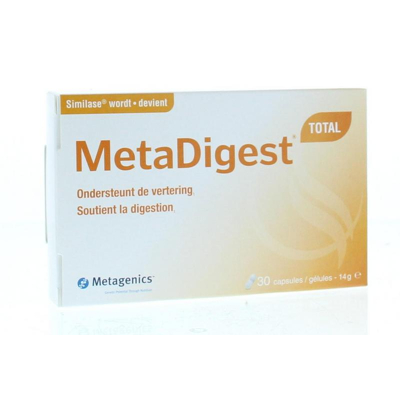 Afbeelding van Metagenics Metadigest total NF 30 capsules