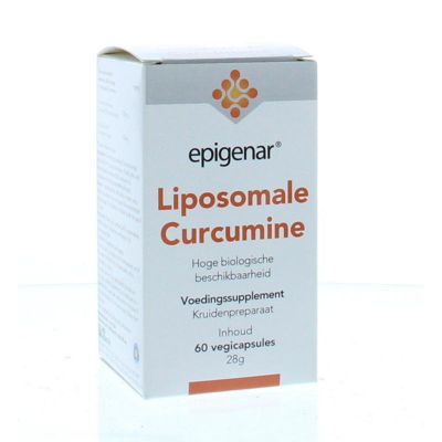 Afbeelding van Epigenar Curcumine Liposomaal, 60 Veg. capsules