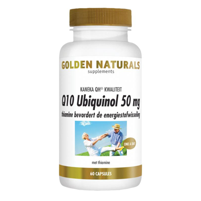 Afbeelding van Golden Naturals Ubiquinol 50 mg Q10 Capsules