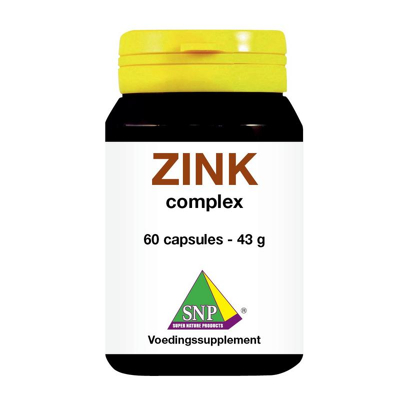 Afbeelding van Snp Zink Complex, 60 capsules