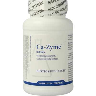 Afbeelding van Biotics Ca Zyme 200 mg Tabletten