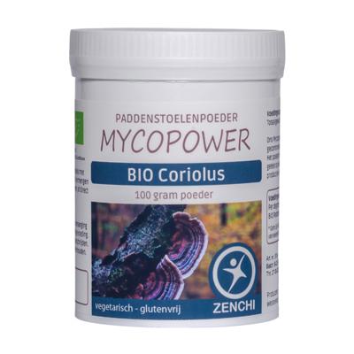 Afbeelding van Mycopower Coriolus Poeder Bio, 100 gram