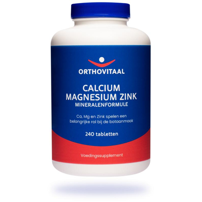 Afbeelding van Orthovitaal Calcium Magnesium Zink Mineralenformule Tabletten 240TB