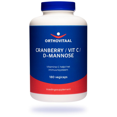 Afbeelding van Orthovitaal Cranberry / Vitamine C D mannose 180vc