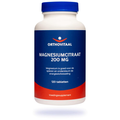 Afbeelding van Orthovitaal Magnesiumcitraat 200mg Tabletten