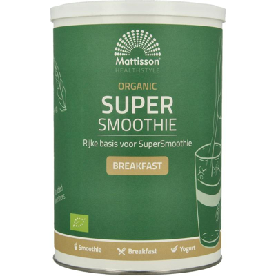 Afbeelding van Mattisson Organic Supersmoothie Breakfast Bio, 500 gram
