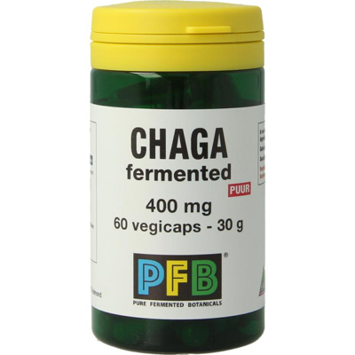 Afbeelding van SNP Chaga fermented 400 mg puur 60 Vegetarische capsules
