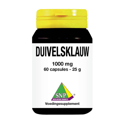 Afbeelding van Snp Duivelsklauw 1000 Mg, 60 capsules
