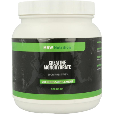 Afbeelding van Mijnnatuurwinkel Creatine Monohydrate 500g