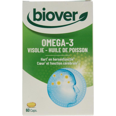 Afbeelding van Biover Omega 3 Visolie 60ca