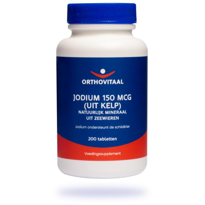 Afbeelding van Orthovitaal Jodium 150 mcg (uit Kelp) Tabletten