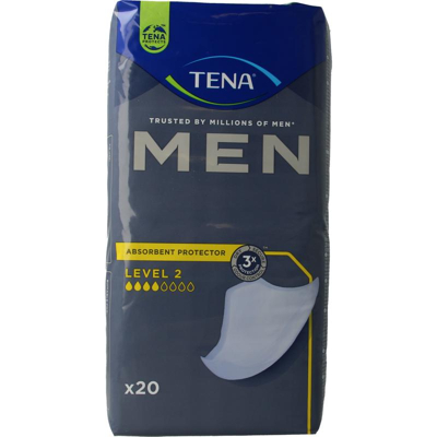 Afbeelding van Tena For Men Level 2, 20 stuks