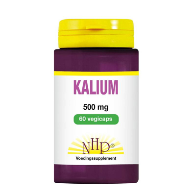 Afbeelding van Nhp Kalium 500mg, 60 Veg. capsules