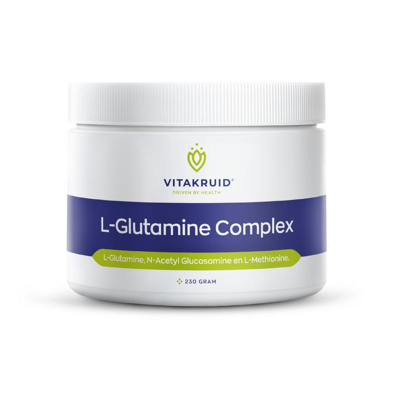 Afbeelding van Vitakruid L glutamine Complex Poeder, 230 gram