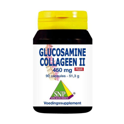 Afbeelding van SNP Glucosamine collageen type II puur 90 capsules
