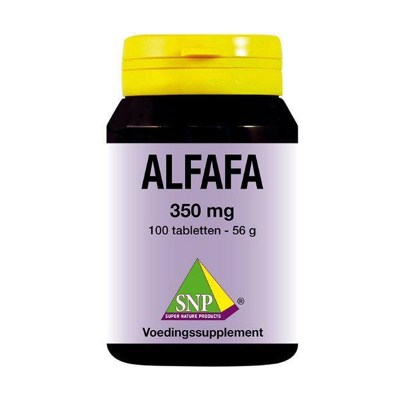 Afbeelding van SNP Alfalfa 350 mg 100 tabletten