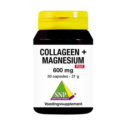 Afbeelding van SNP Collageen magnesium 600 mg puur 30 capsules