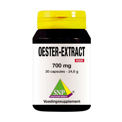 Afbeelding van SNP Oester extract 700 mg puur 30 capsules