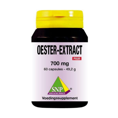 Afbeelding van SNP Oester extract 700 mg puur 60 capsules