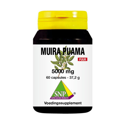 Afbeelding van Snp Muira Puama 5000 Mg Puur, 60 capsules