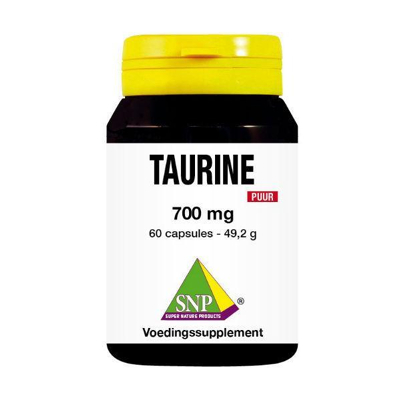 Afbeelding van Snp Taurine 700 Mg Puur, 60 capsules