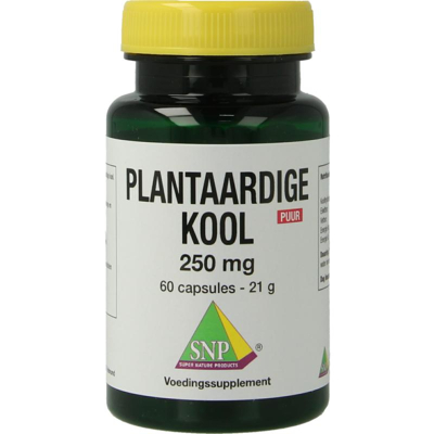Afbeelding van SNP Plantaardige kool 250 mg puur 60 capsules