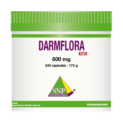 Afbeelding van Snp Darmflora 600 Mg Puur, 240 capsules