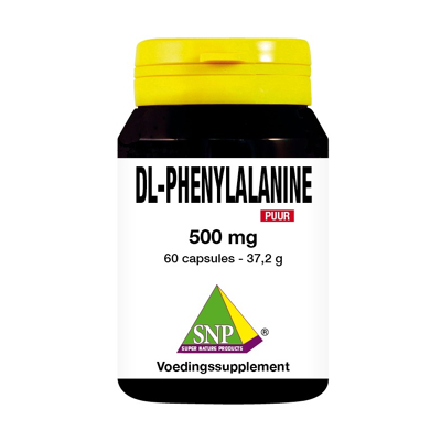 Afbeelding van SNP DL Phenylalanine 500 mg puur 60 capsules