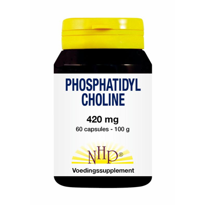 Afbeelding van Nhp Phosphatidyl Choline 420mg, 60 capsules