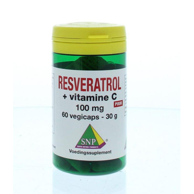 Afbeelding van SNP Resveratrol + Vitamine C 100 mg 60 capsules