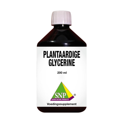Afbeelding van SNP Glycerine plantaardig 200 ml