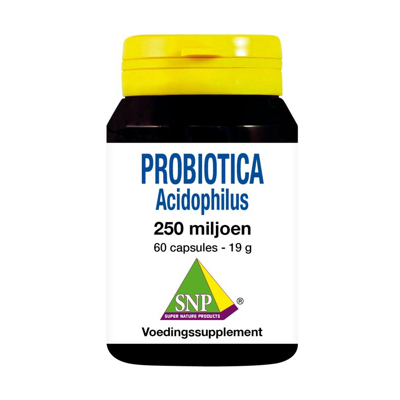 Afbeelding van SNP Probiotica acidophilus 250 miljoen 60 capsules